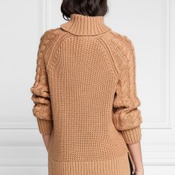 Greenwich Cable Knit - Camel