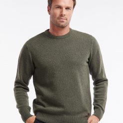 Nelson Essential Crew Neck Sweater - Seaweed