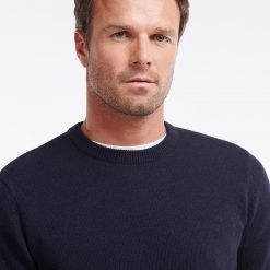 Nelson Essential Crew Neck Sweater - Navy