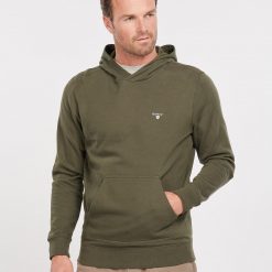 Essentials Pop Over Hoodie - Dark Olive