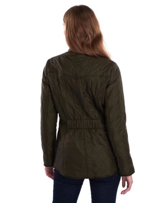 Barbour Cavalry Polarquilt Jacket - Olive - Ruffords Country Store