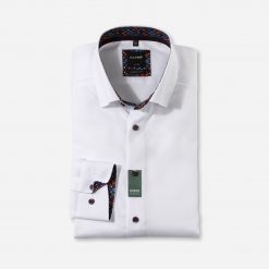 Luxor Modern Fit Business Shirt - White