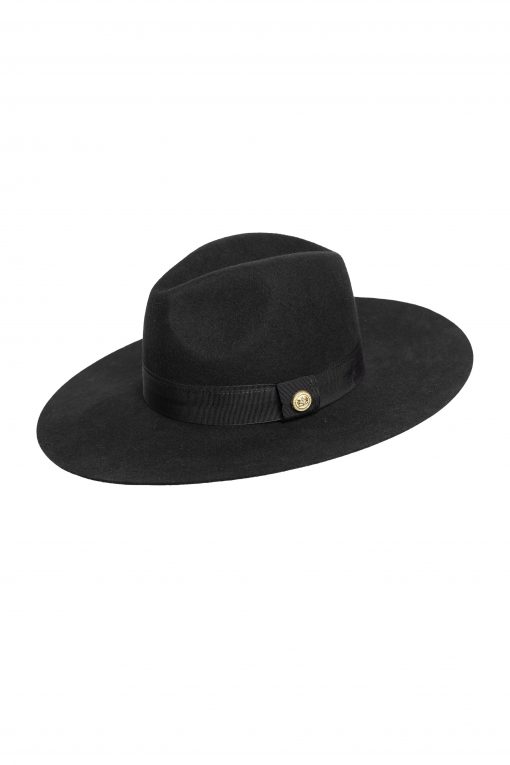 The Jessica Wool Hat - Black