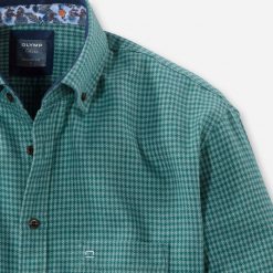Causual Modern Fit Shirt - Green