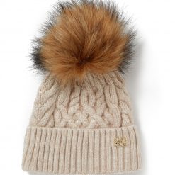 Windsor Bobble Hat - Oatmeal Marl