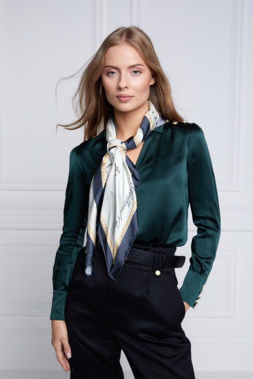 Silk Scarf - Nine Horse