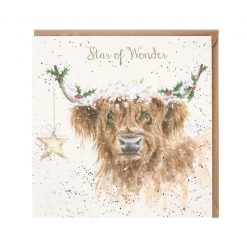 'Highland Star' Christmas Card