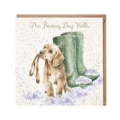 'The Boxing Day Walk' Christmas Card