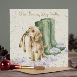 'The Boxing Day Walk' Christmas Card