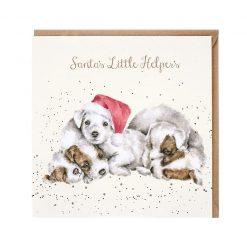 'Santa's Littler Helpers' Christmas Card