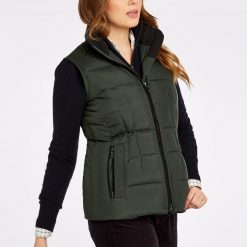 Dubarry Spiddal Quilted Gilet - Spruce