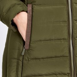 Ballybrophy Quilted Jacket - Olive