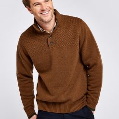 Roundwood Knitted Sweater - Nutmeg