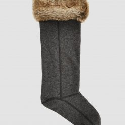 Raftery Faux Fur Boot Liners  - Chinchilla