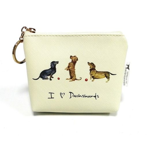 Coin Purse - I Love Dachshunds