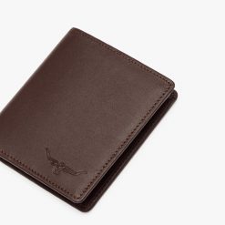 R.M Williams Tri-Fold Kangaroo Wallet - Brown