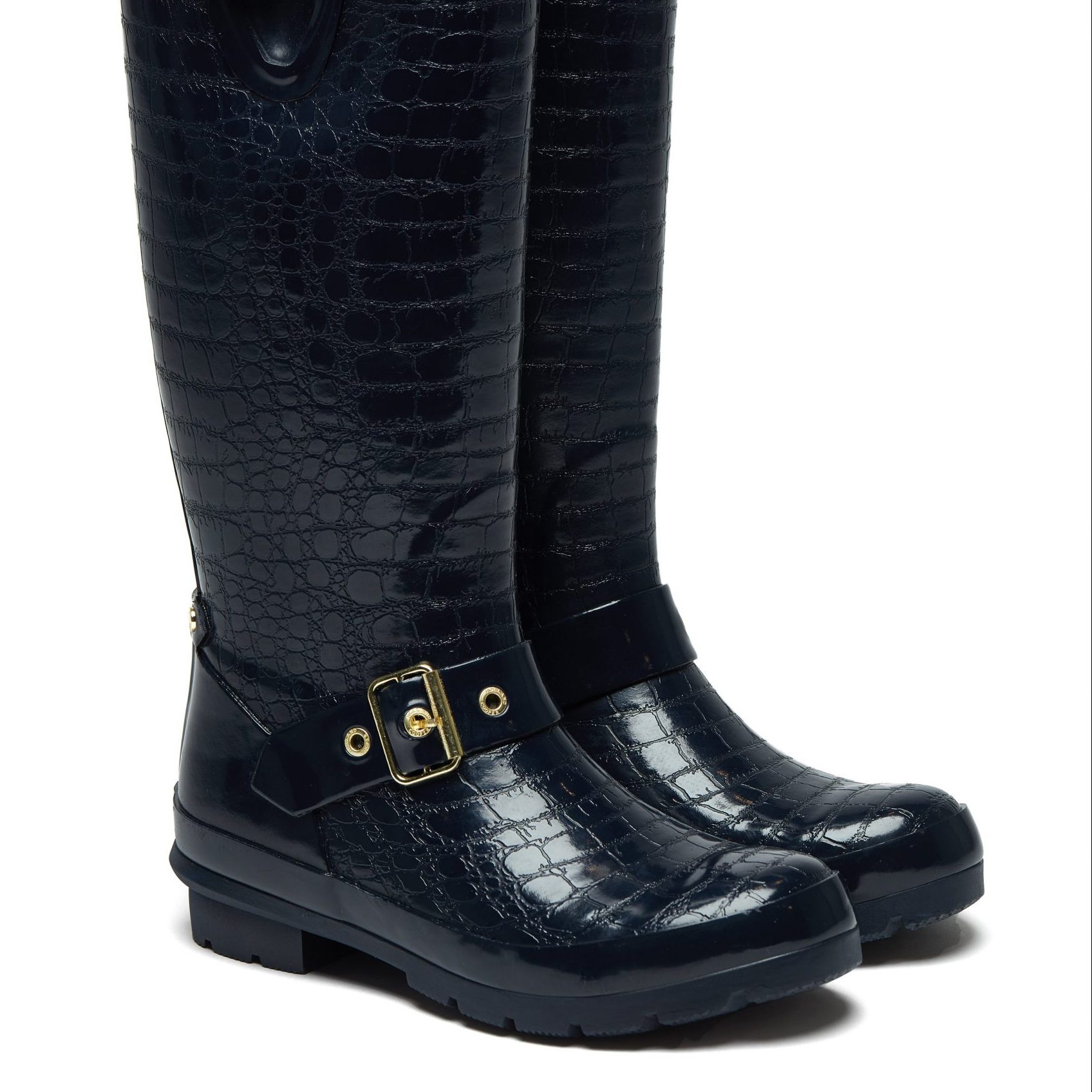 Sherpa Lined Regency Wellington Navy Croc