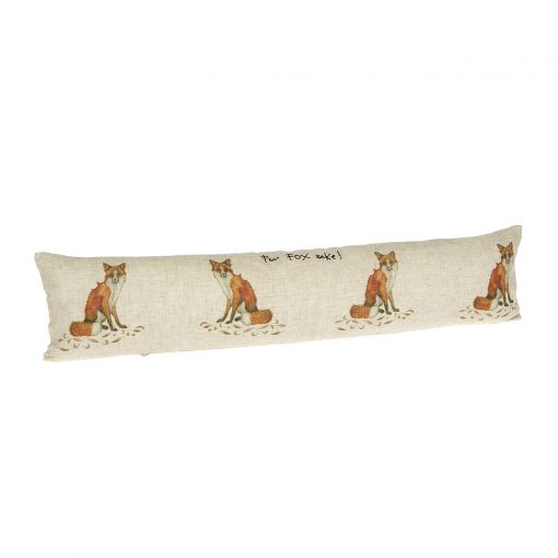 At Home In The Country Draught Excluder - Foxes