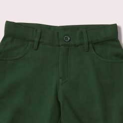 Green Twill Sunshine Shorts