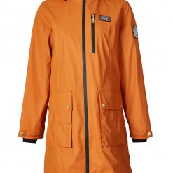Brecon Rain Coat - Burnt Orange