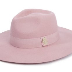 The Oxley Fedora - Dusky Pink