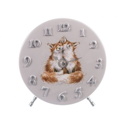 Fox Mantel Clock
