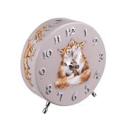 Fox Mantel Clock