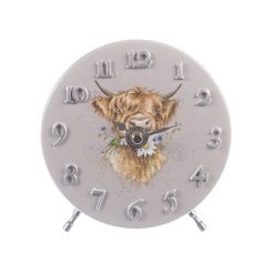 Cow Mantel Clock