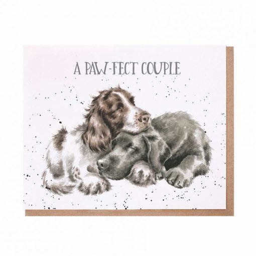 'A Paw-Fect couple' Card