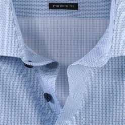 Luxor Modern Fit Business Shirt - Bleu