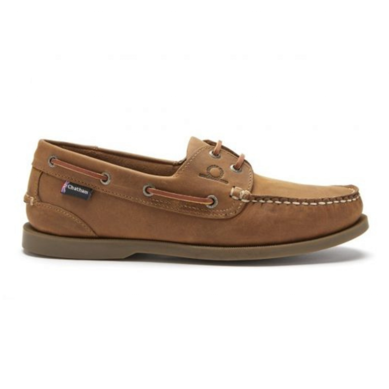 Chatham The Deck II G2 Leather Boat Shoes - Walnut - Rufford's Country ...