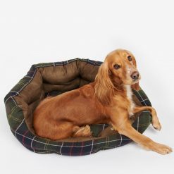 30in Luxury Dog Bed - Classic Tartan