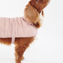 Baffle Quilt Dog Coat - Blusher
