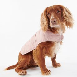 Baffle Quilt Dog Coat - Blusher