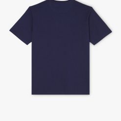 Wondai T-Shirt - Navy / Brown