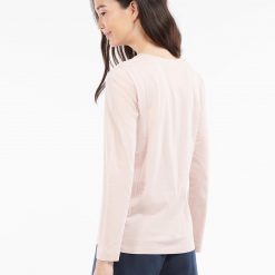 Long Sleeve Edie T-Shirt - Lt Pink