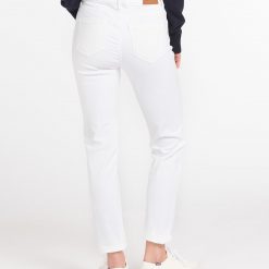 Essential Slim Trousers - White
