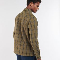 Essential Tattersall Over Shirt - Ivy Green