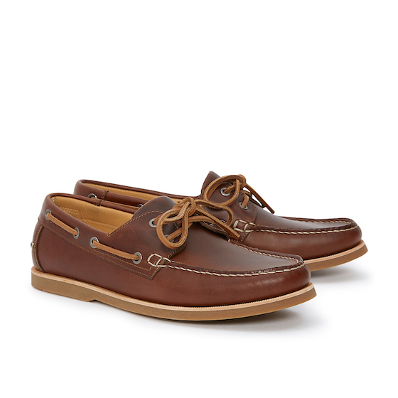 Hobart Boat Shoe - Dark Brown - Ruffords Country Store