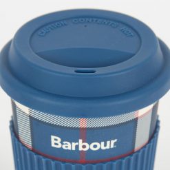 Barbour Tartan Travel Mug - Summer Navy