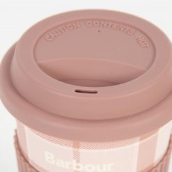Barbour Tartan Travel Mug - Dewberry