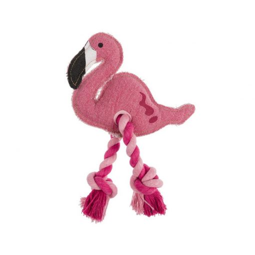 Sophie Allport Rope Dog Toy - Flamingo