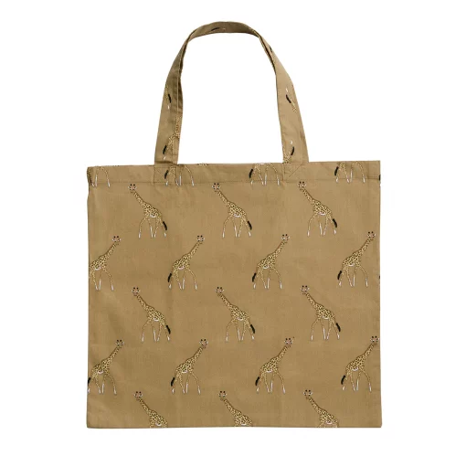 Folding Shopping Bag - Giraffe