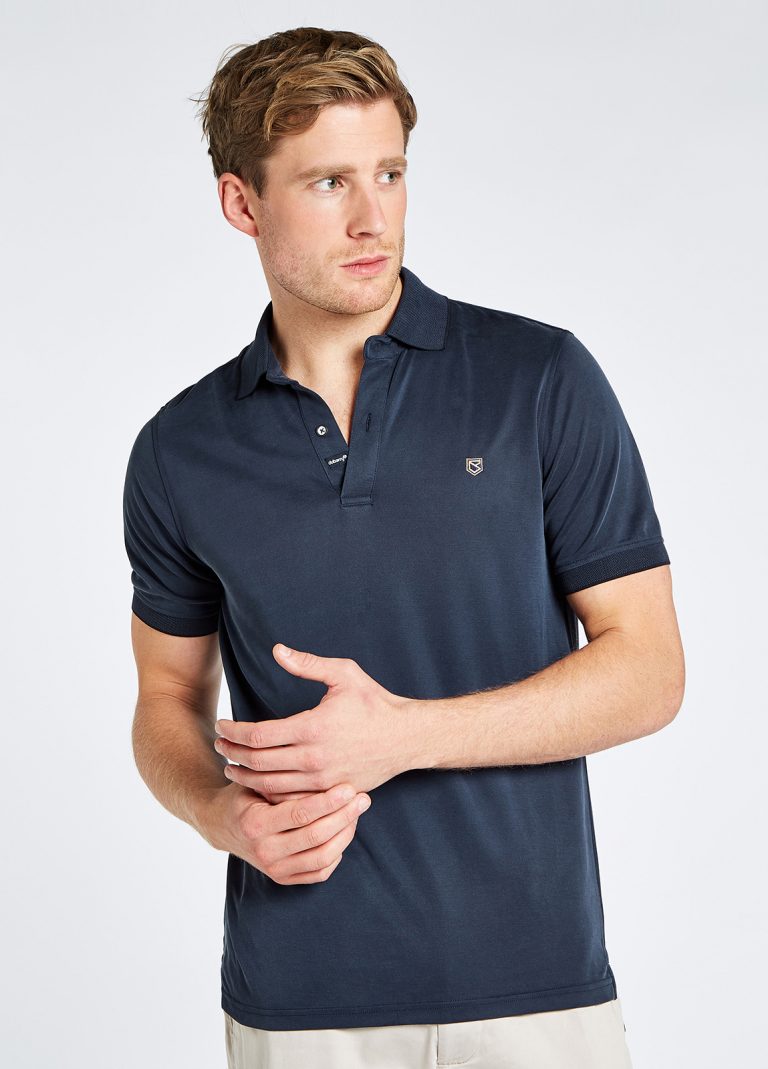 Sweeney Polo Shirt - Navy - Ruffords Country Store
