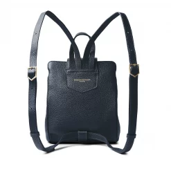 The Mini Windsor Backpack - Tan & Navy