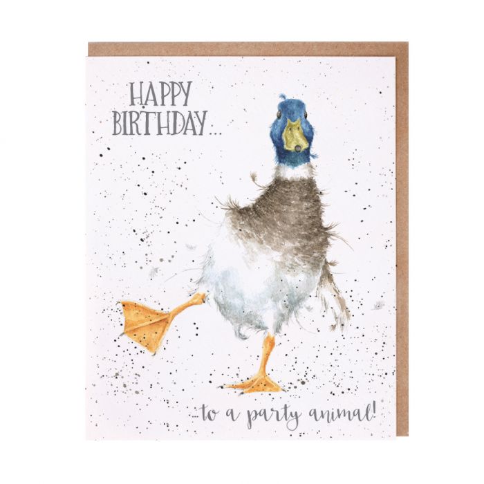 'Party Animal' Birthday Card - Ruffords Country Store