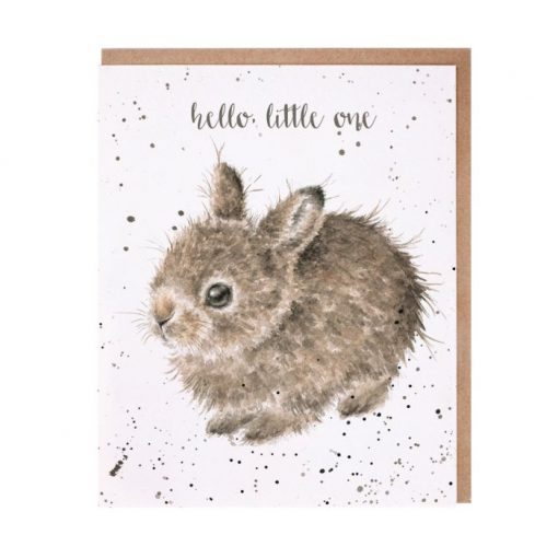 'Little Leveret' New Baby Card