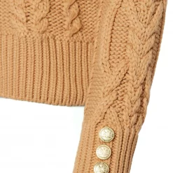 Belgravia Cable Knit - Camel