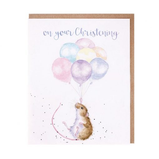 'Hold on Tight' Christening Card