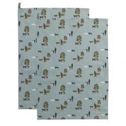 Tea Towel (Set of 2) - Woodland Walks